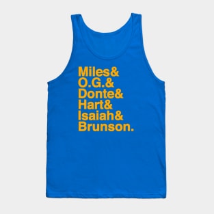 New York Basketball Tank Top